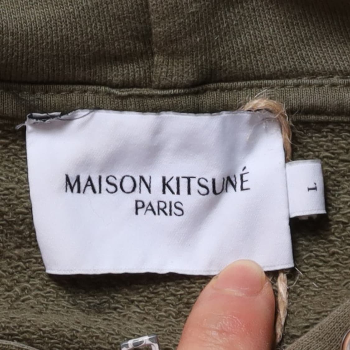 메종 키츠네 Maison Kitsune  Zip Up Hood 상품이미지7