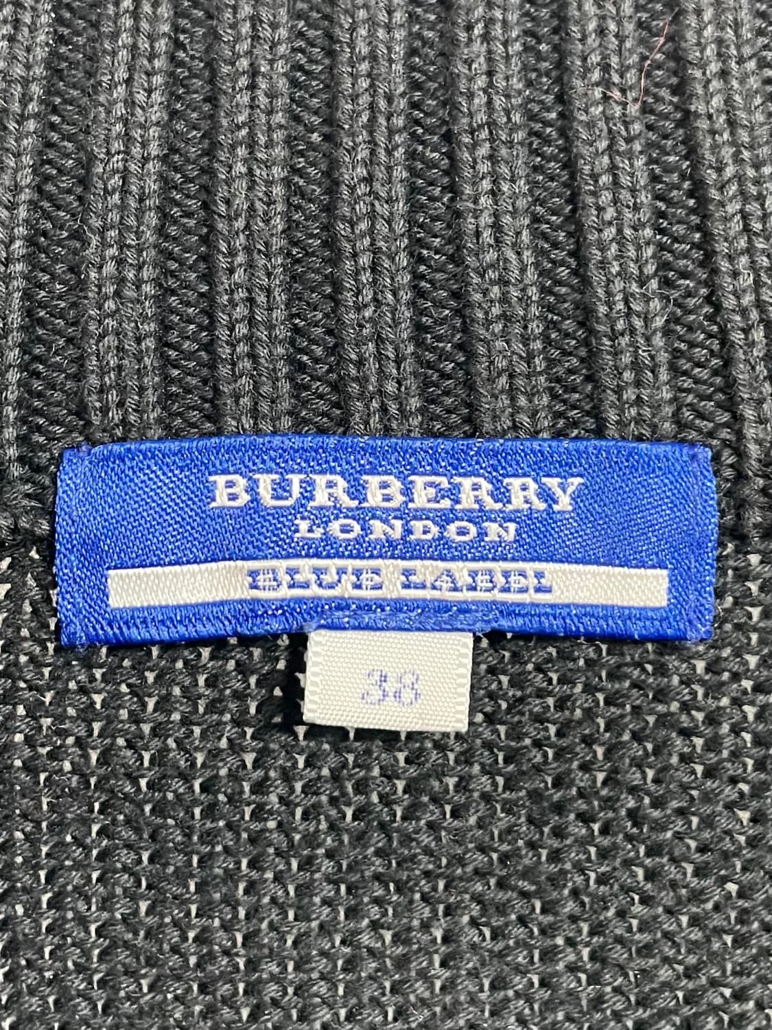 버버리 블루라벨 7부 니트집업(on.217) 상품이미지5