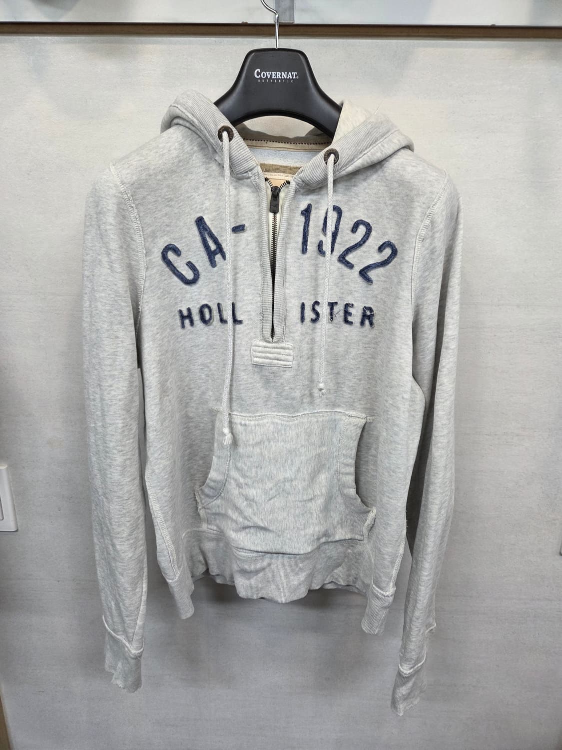 홀리스터 빈티지 반집업 기모 후드티 m 상품이미지1