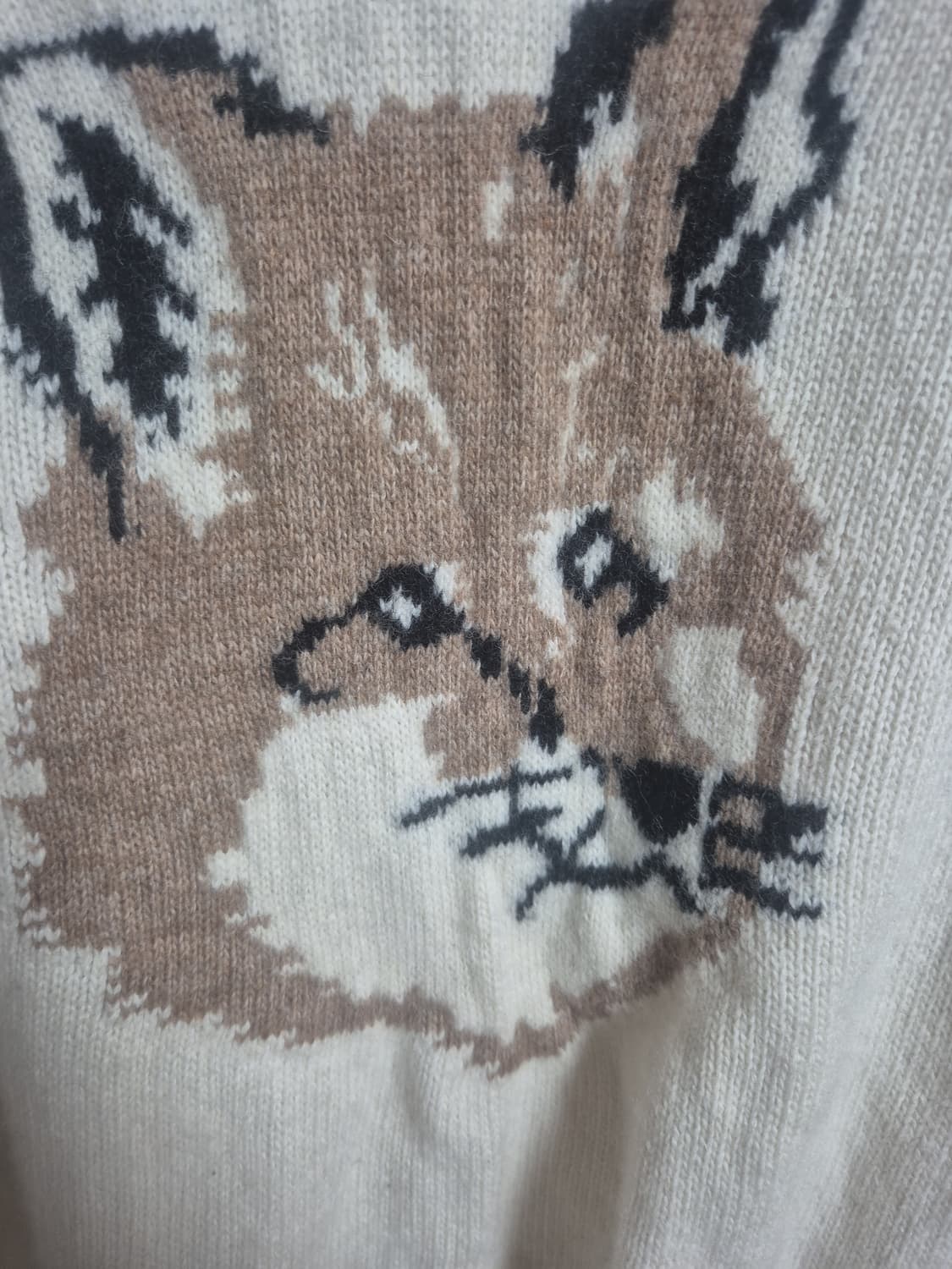 메종키츠네 니트 빅폭스 상품이미지2