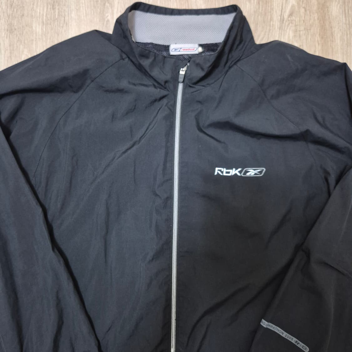 리복 남성 기아현대 바람막이 집업자켓 상품이미지2