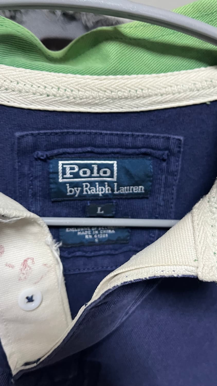 랄프로렌 빈티지스타일 럭비티 상품이미지5