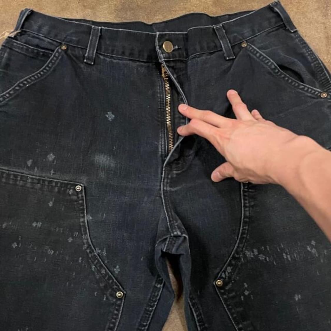 [34] 칼하트 B136 더블니 카펜더 팬츠 상품이미지5