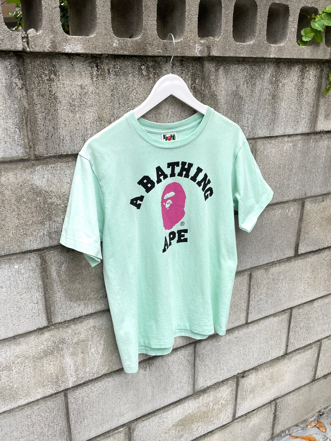 A BATHING APE® Head Logo t-shirt 상품이미지1