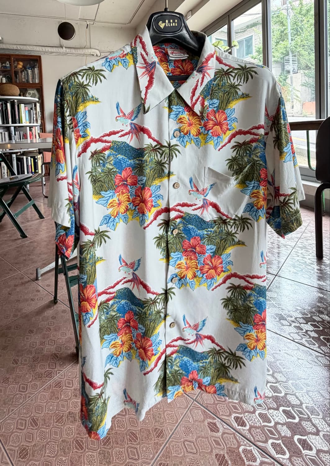 하와이안 셔츠 made in Hawaii (size L) 상품이미지5