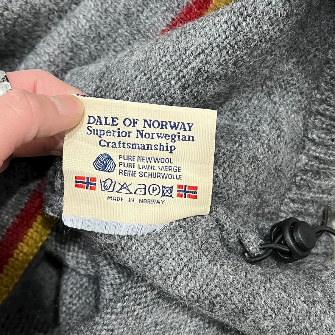 데일오브노르웨이 노르딕 반집업 니트 s08538 상품이미지8