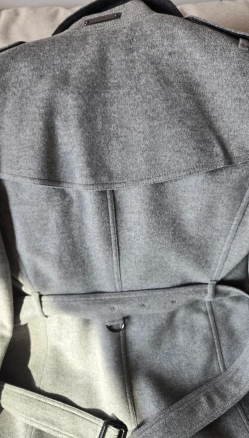 버버리 런던 케시미어 혼방 코트 정품 상품이미지4