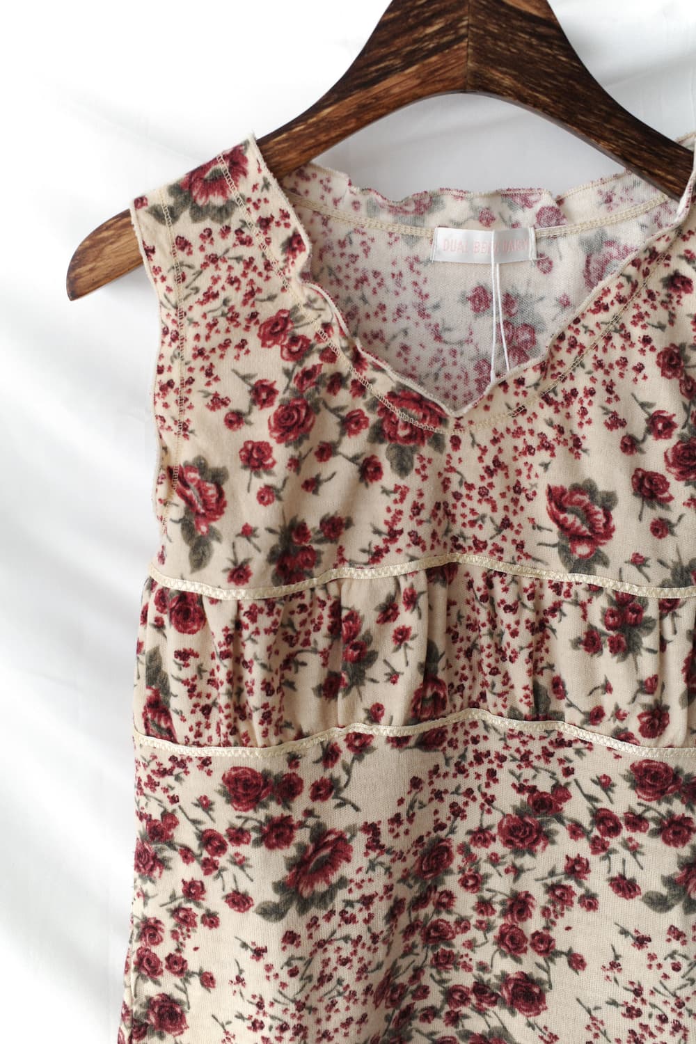 flower frill sleeveless 상품이미지3