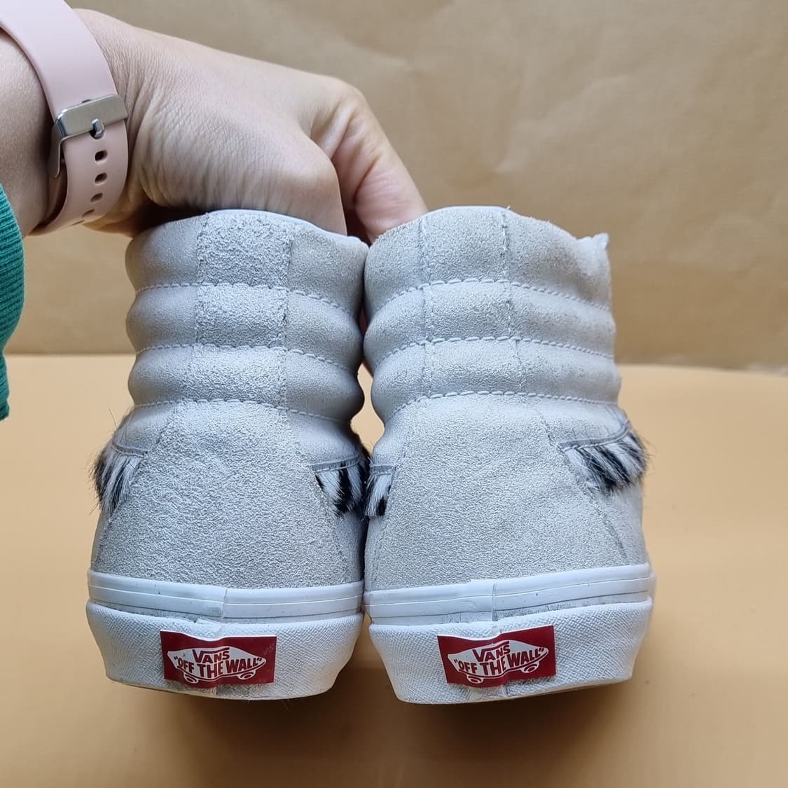 반스 SK8 레오파드 여성하이탑235. 상품이미지4