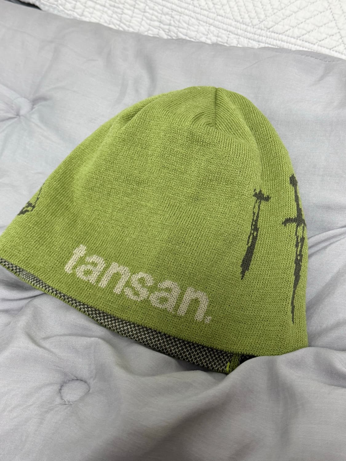 탄산마그네슘 자카드 트리플 나이프 비니 새상품  상품이미지1