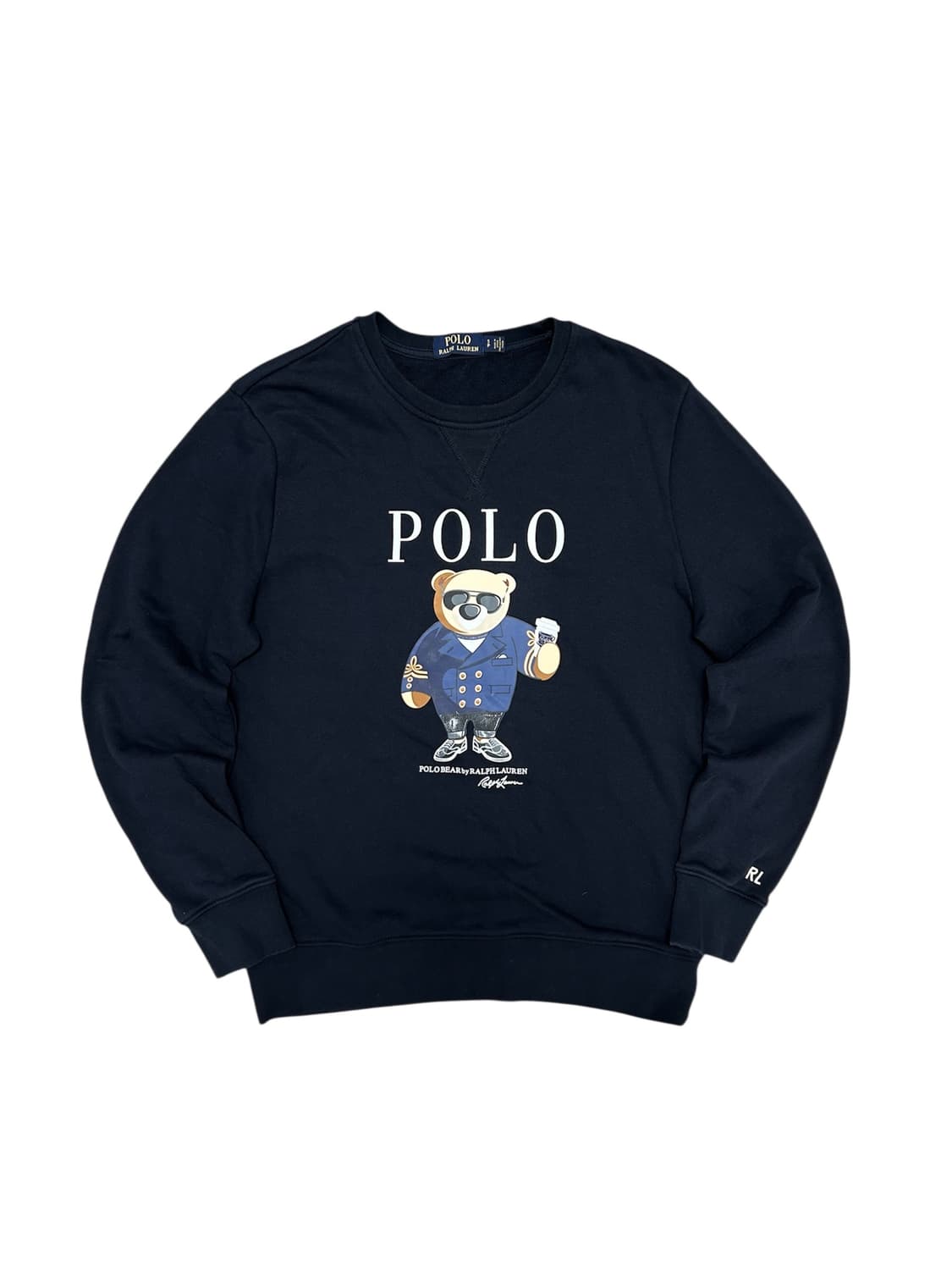 폴로 네이비 마티니베어 맨투맨(S) 상품이미지1