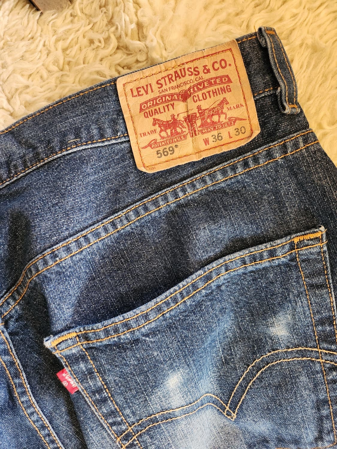 리바이스 569 루즈 스트레이트 팬츠 상품이미지4