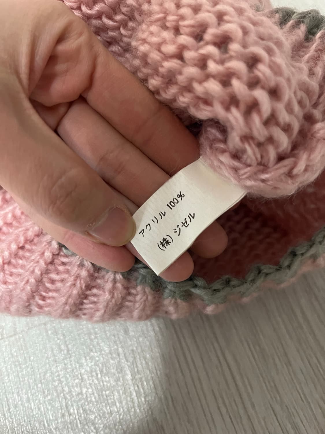 빈티지 벌룬 영문 니트 상품이미지3