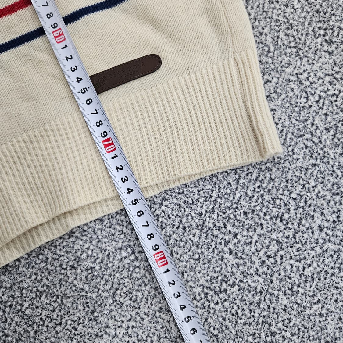 [95] 빈폴 스트라이프 라운드넥 니트 스웨터 1104JM2 상품이미지8