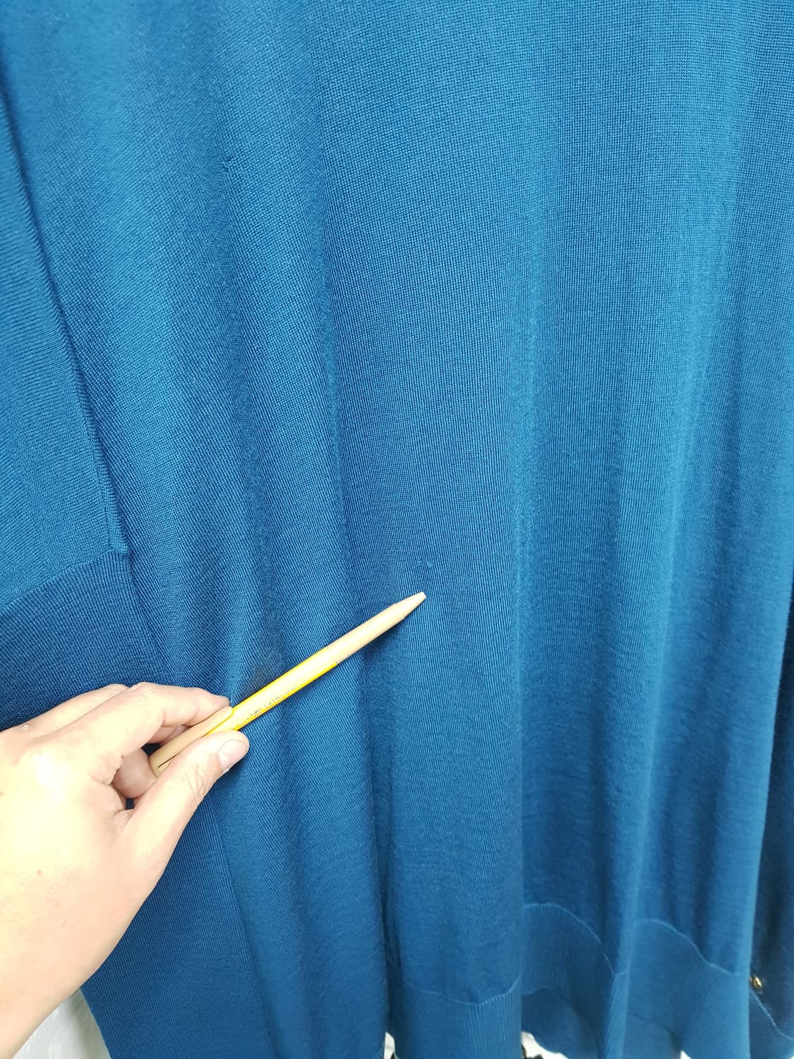 [m/정품] 구찌 인터로킹 터틀넥 여성 울 니트 청록색 상품이미지6