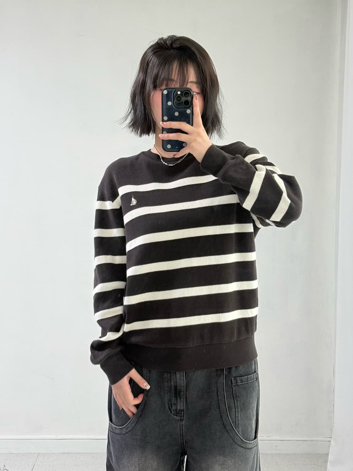 빈폴 뮤트 브라운 니트 상품이미지2