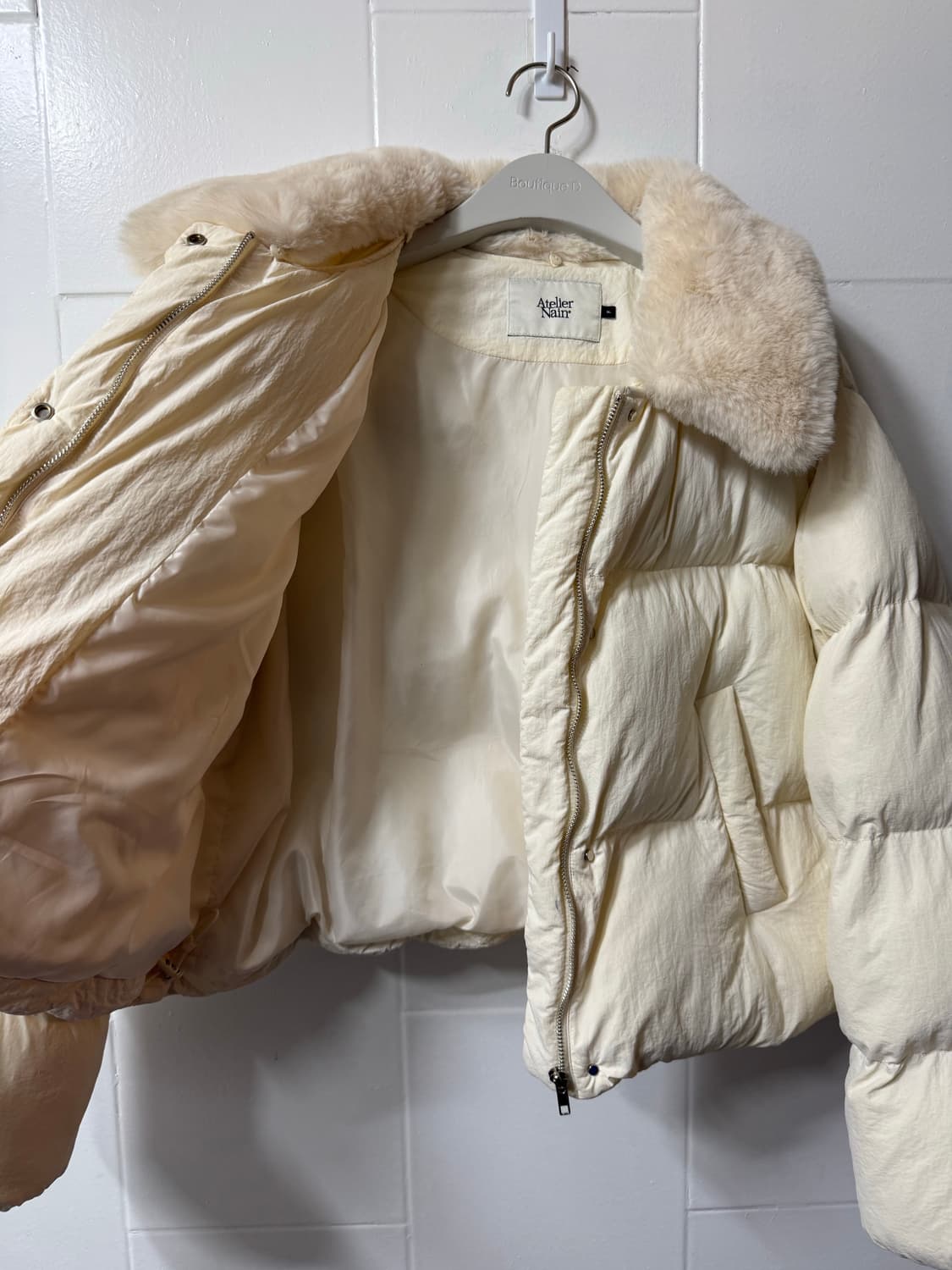 아틀리에 나인 숏패딩 상품이미지3