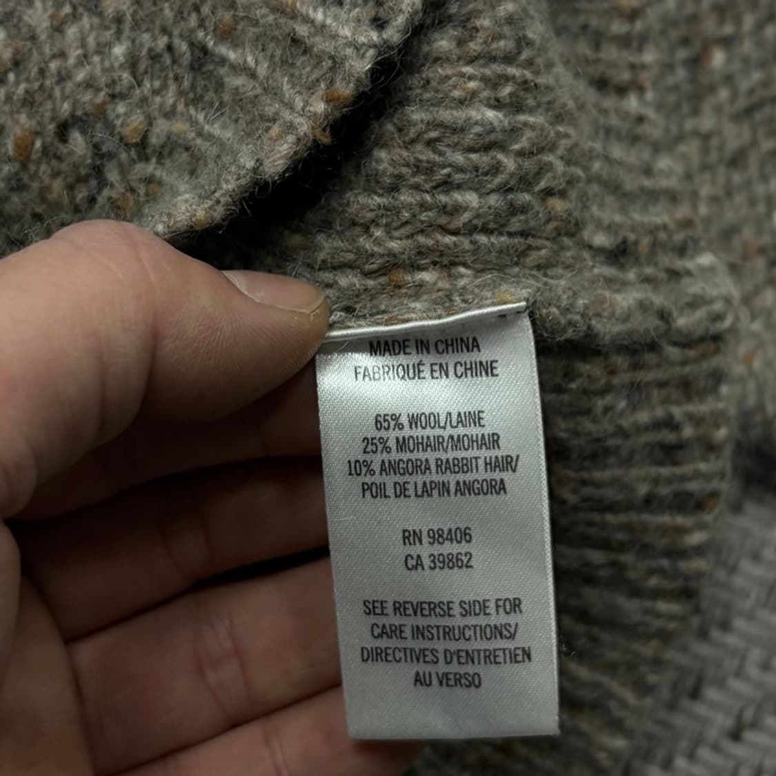 띠어리 앙고라 모헤어 니트 v1891 상품이미지6