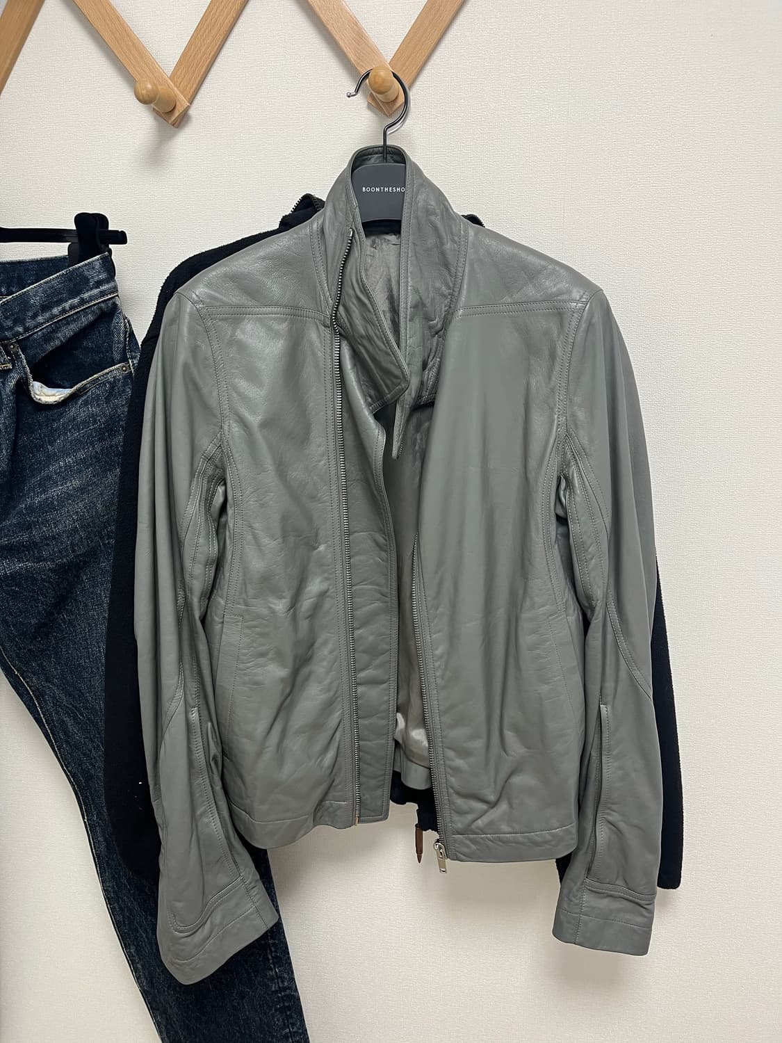 릭오웬스 17ss 가죽자켓 상품이미지3