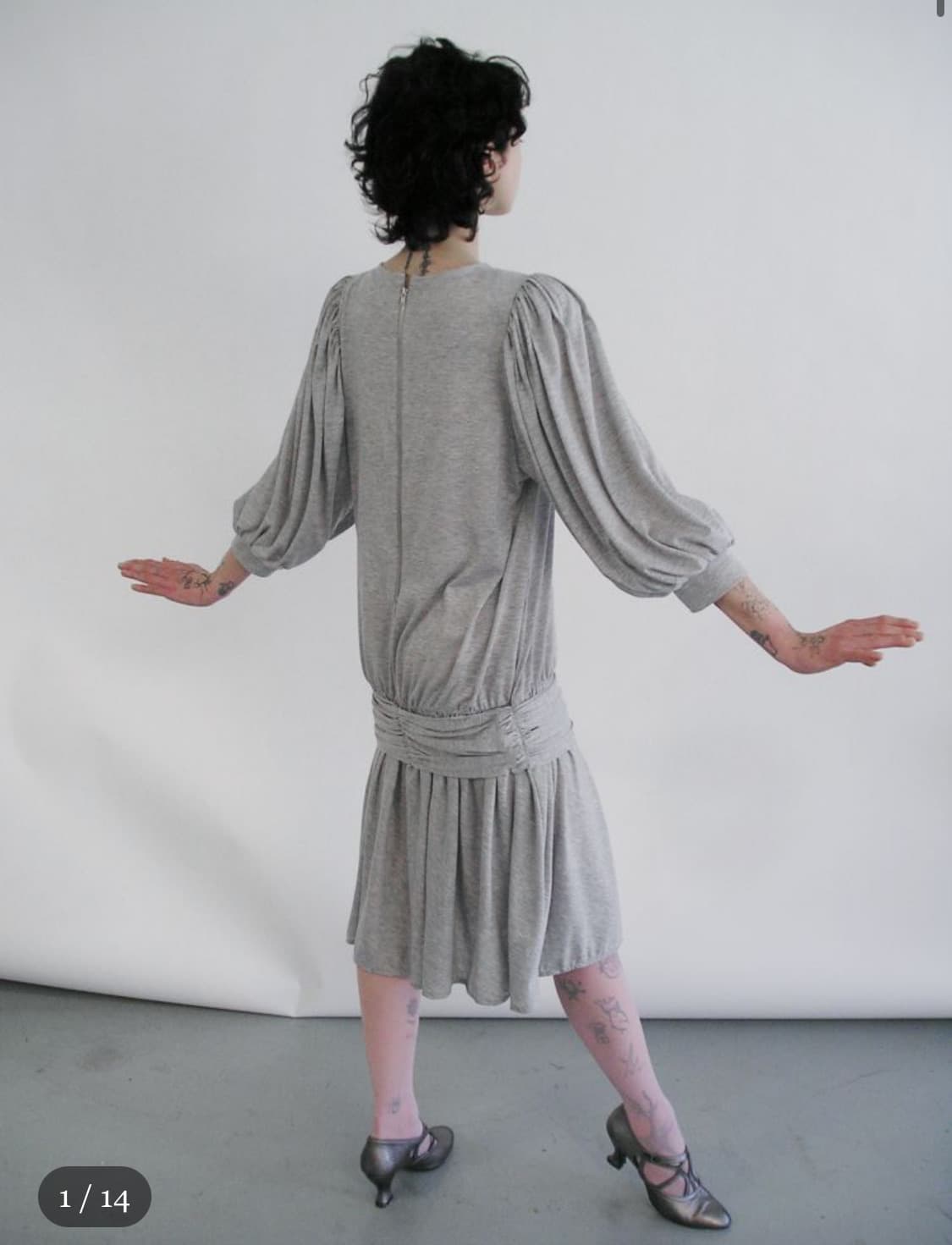 [Eont’s] Art Nouveau Dress - grey 상품이미지1