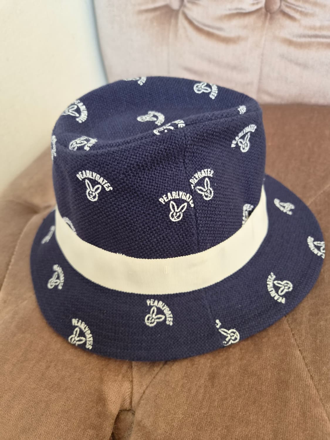 파리게이츠 토끼로고패턴 골프 버킷햇 상품이미지3