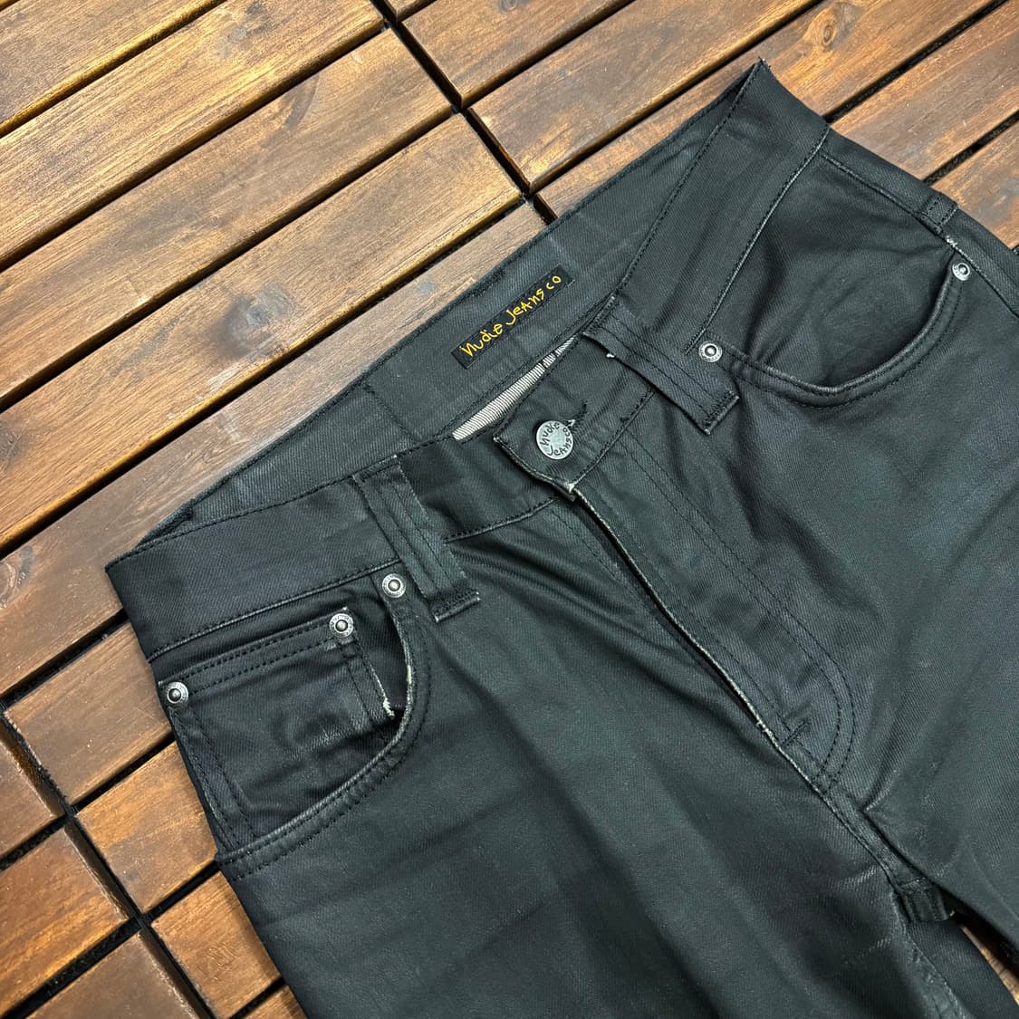 누디진 씬핀 블랙진 (29)   상품이미지3