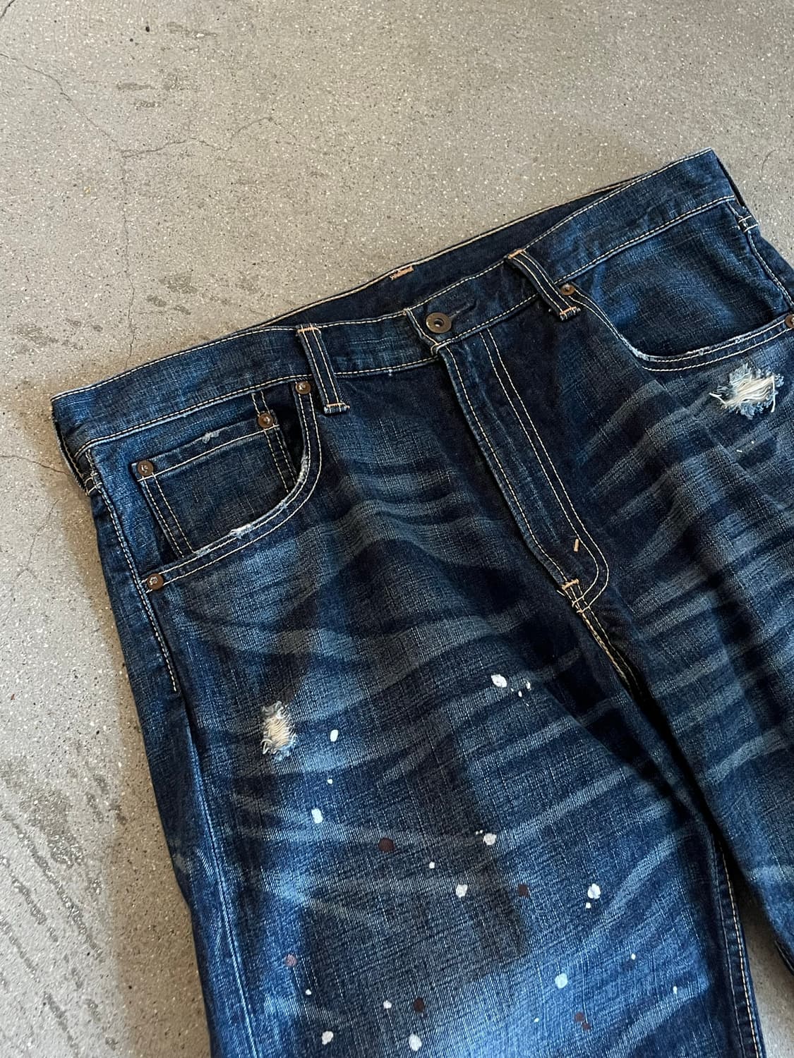 Levi's 503 denim shorts  상품이미지2
