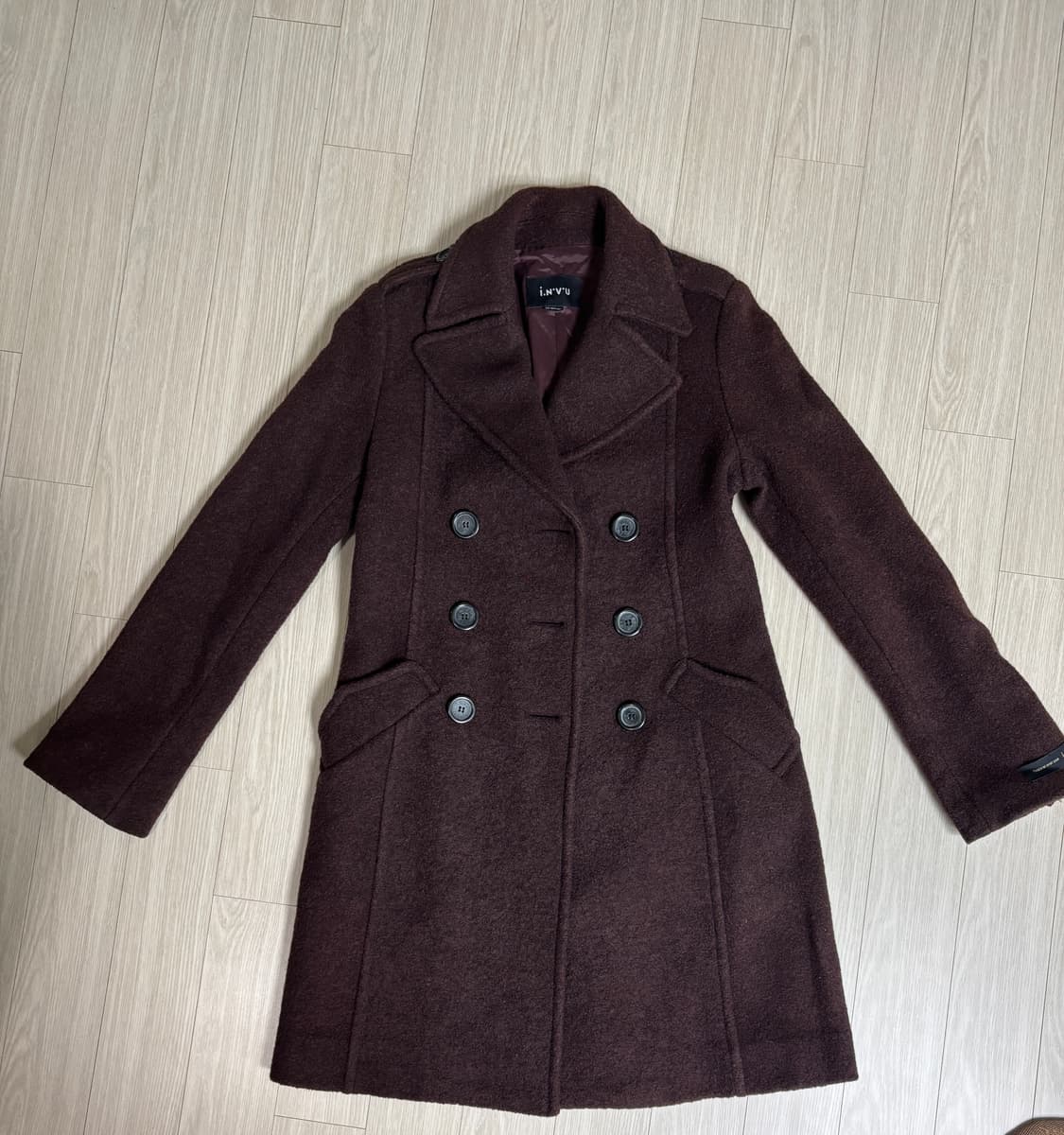 i.n.v.u 여성 롱코트 상품이미지1