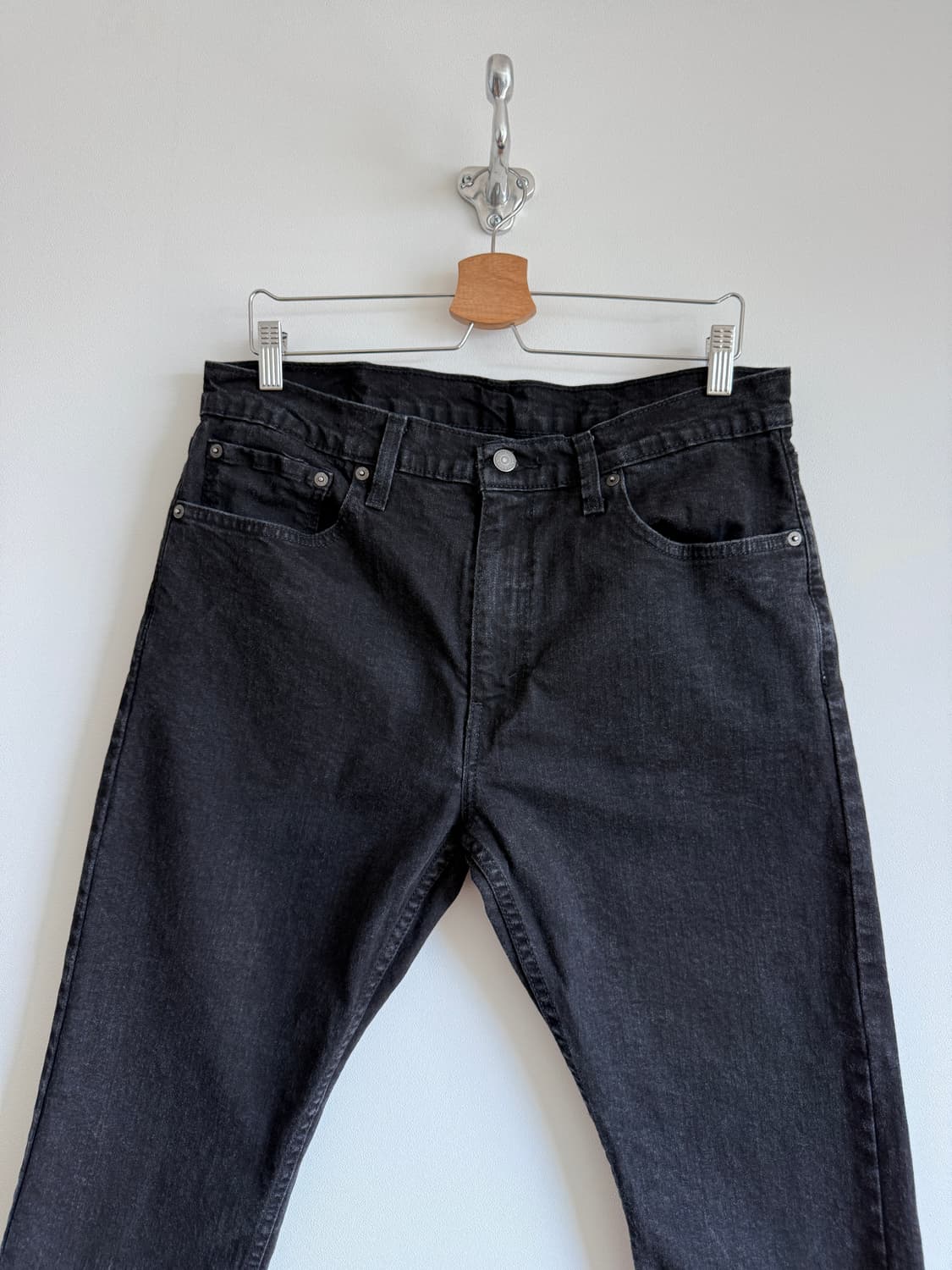 리바이스(Levi's) 512 블랭크탭 블랙 데님 상품이미지2