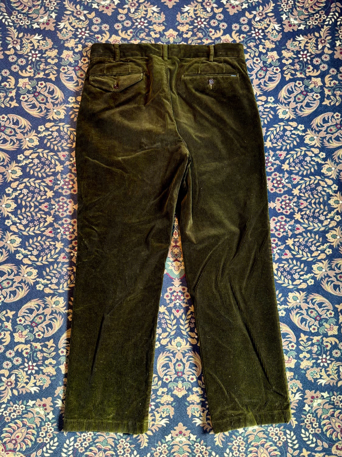 폴로 클래식핏 올리브 코듀로이 팬츠 상품이미지4