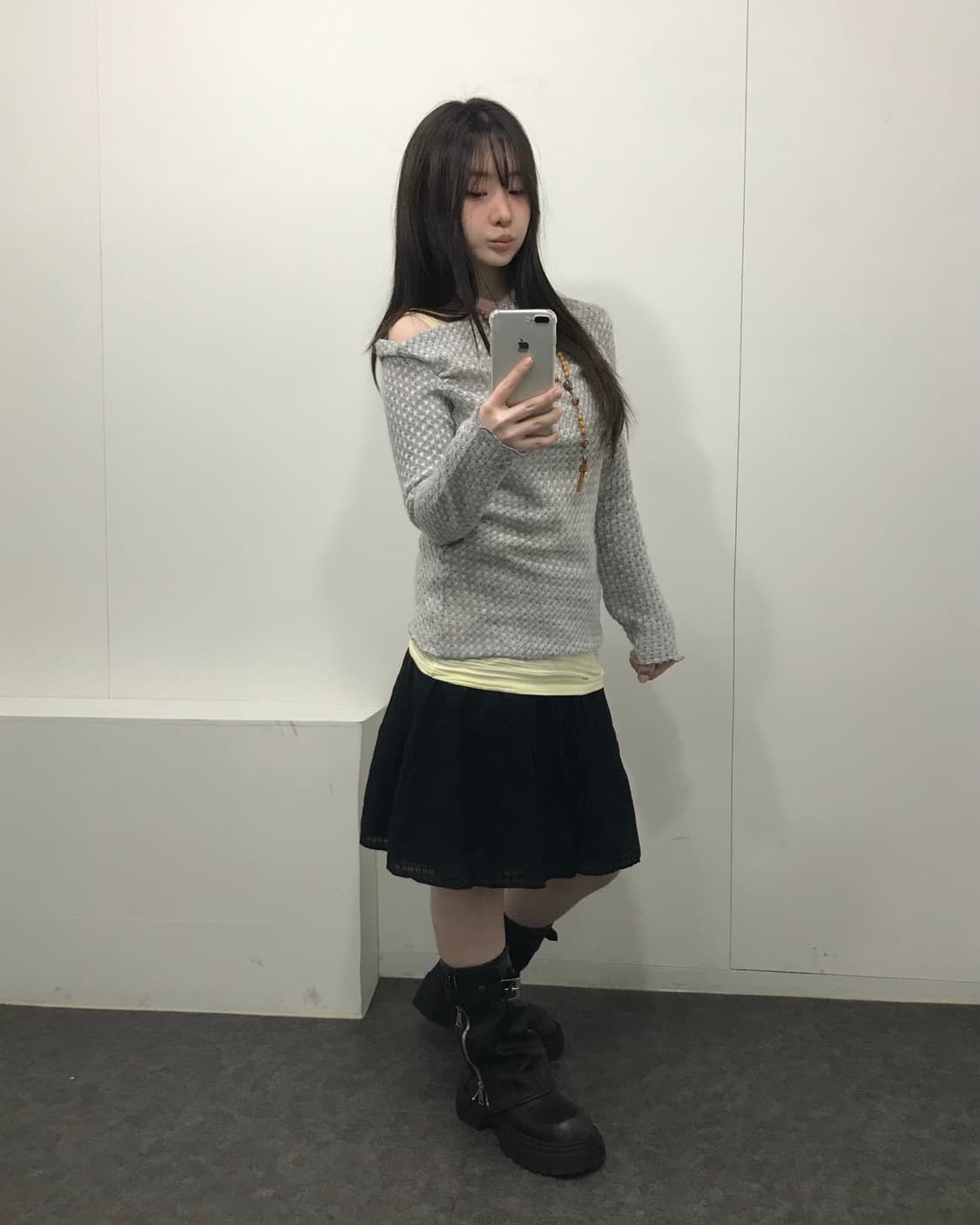 ♫ 원숄더 니트 코디 🧚🏻‍♀️ (3ps) 상품이미지2