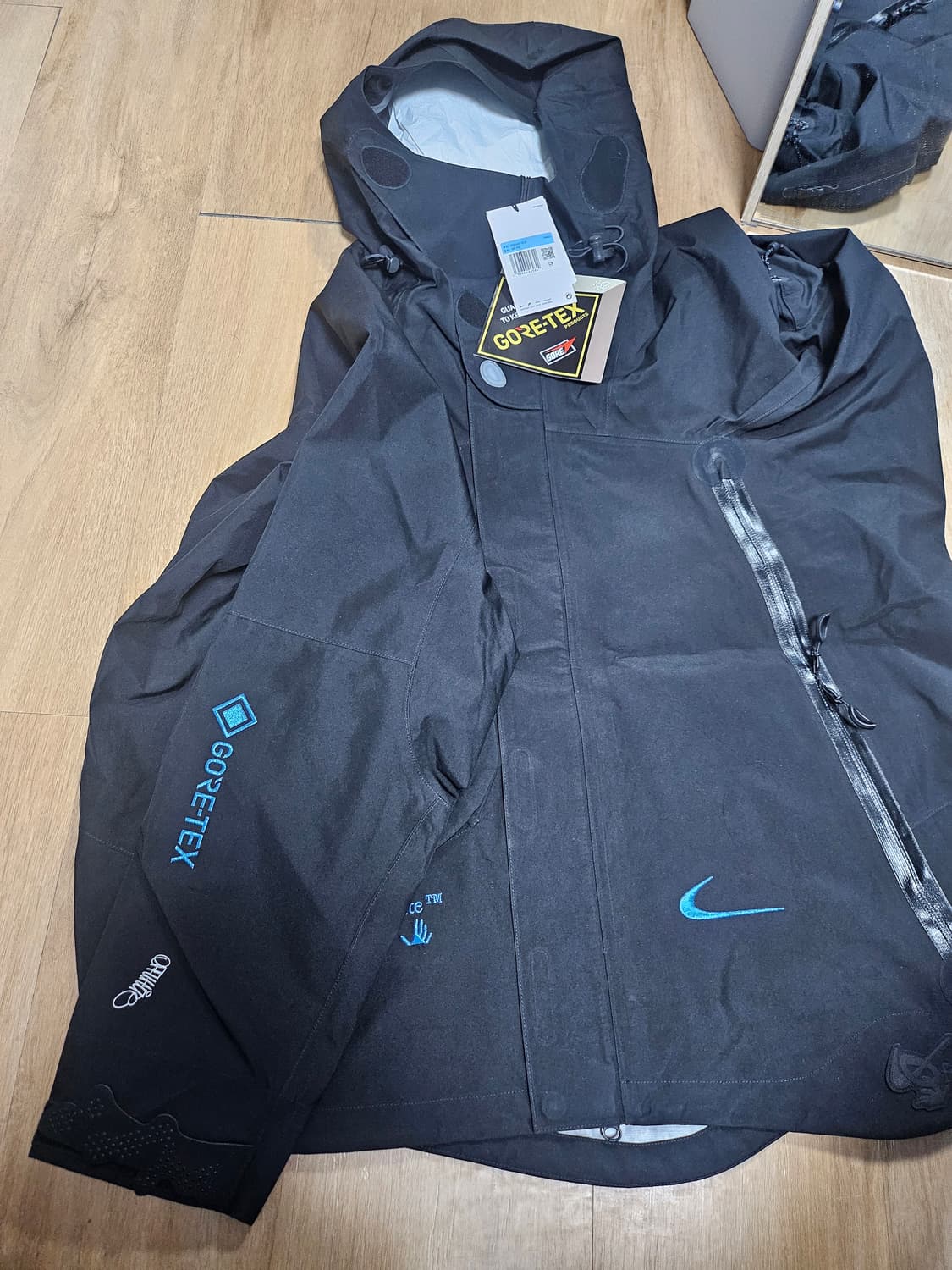 나이키 x 오프화이트 NRG 고어텍스 블랙 M 상품이미지4