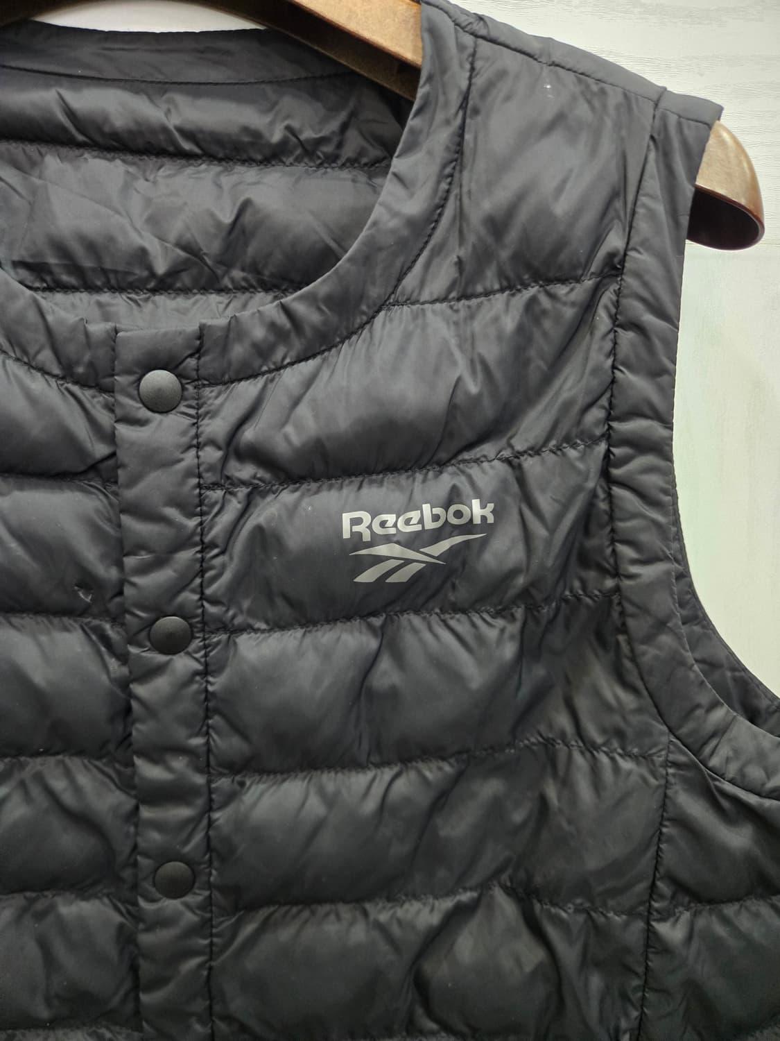 XS,85)) Reebok 리복 경량 조끼패딩! 깔끔한 디자인! 상품이미지2