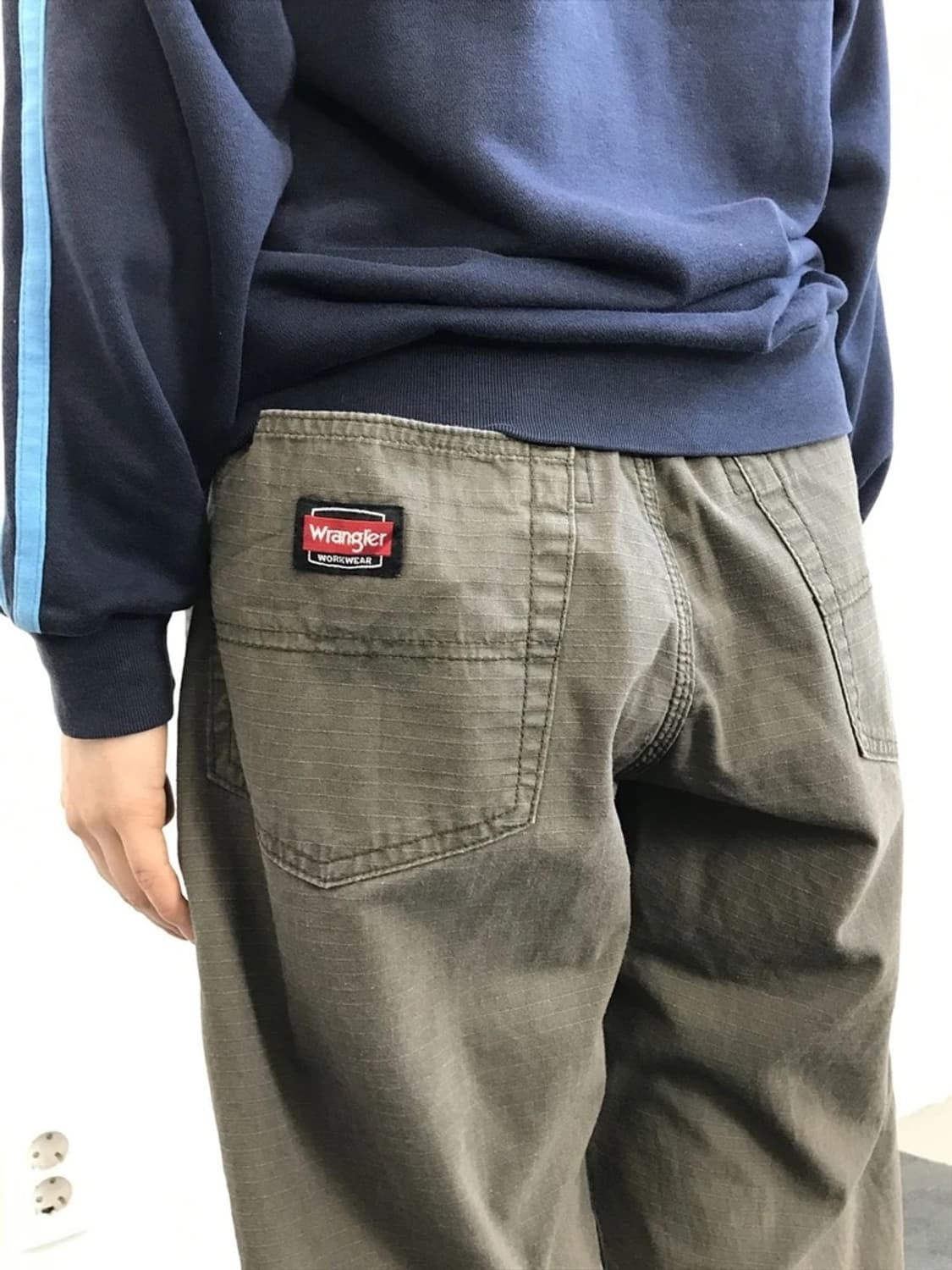 Wrangler Workwear Olive Utility Work Pan 상품이미지1