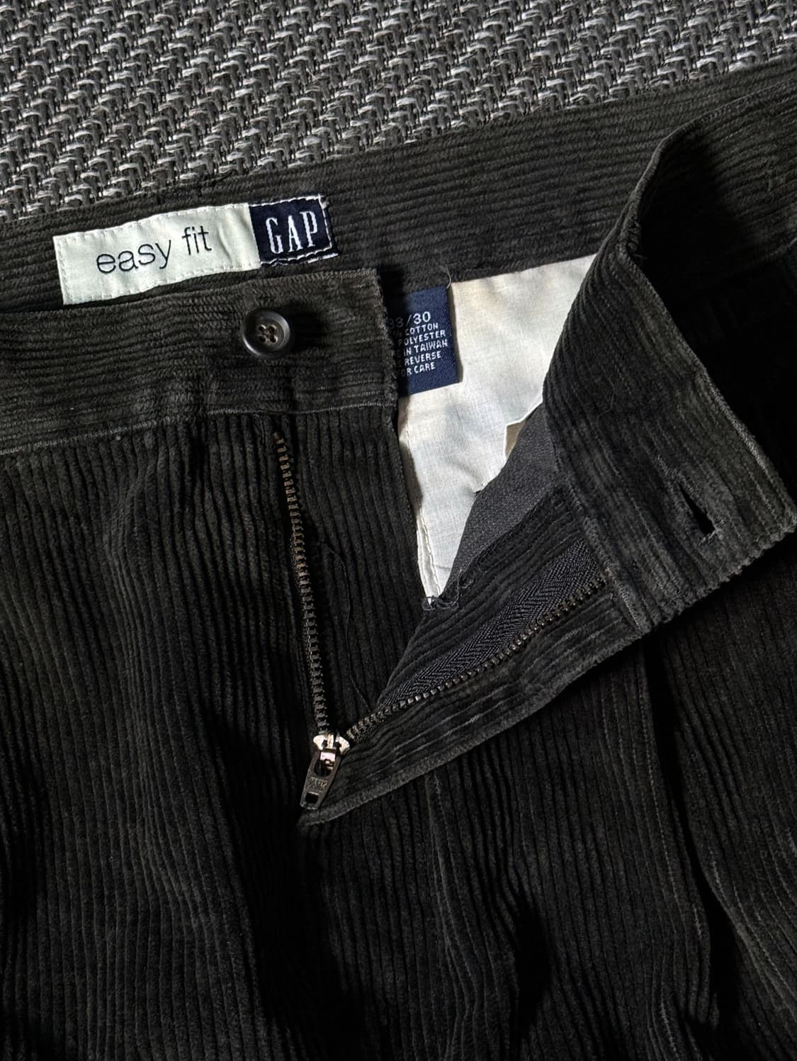 (33) 90s GAP Easy Fit 코듀로이 투플리츠 팬츠 상품이미지3