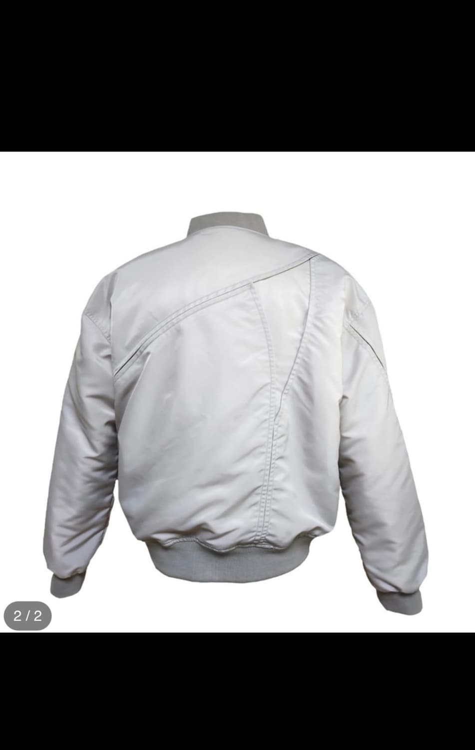 퍼스널오브젝트 봄버 카키베이지 컬러 상품이미지2