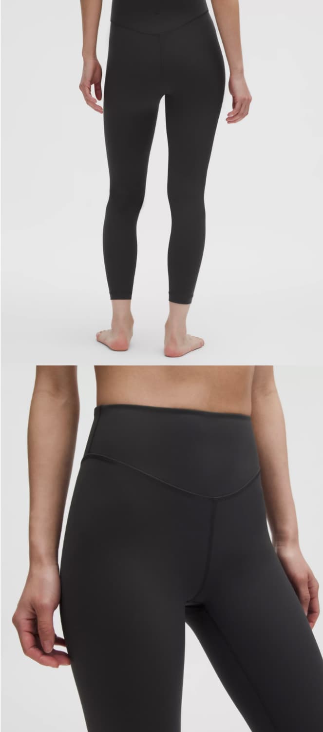 룰루레몬 원더 트레인 하이라이즈 크롭 21 에스프레소 상품이미지3