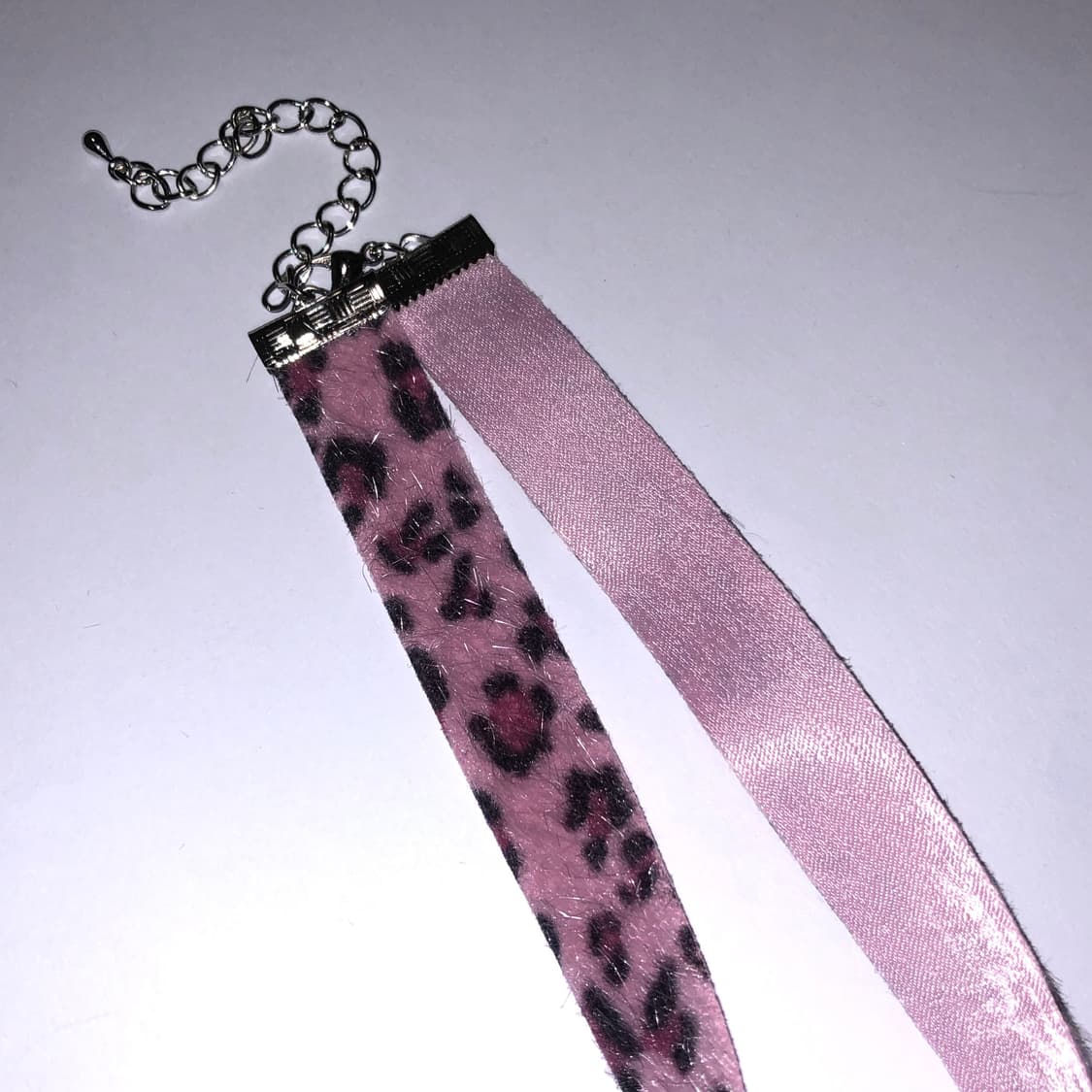 gyaru leopard chocker necklace 갸루 호피 초커  상품이미지3