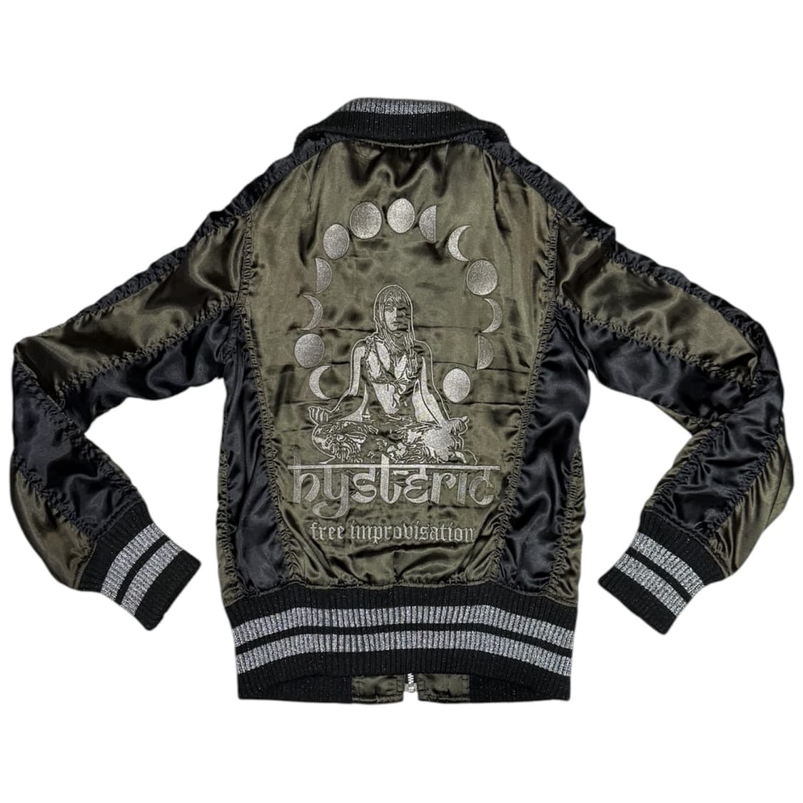 스테릭 글래머 아카이브 명상 히스걸 스카잔 바시티 스타디움 자켓 상품이미지1