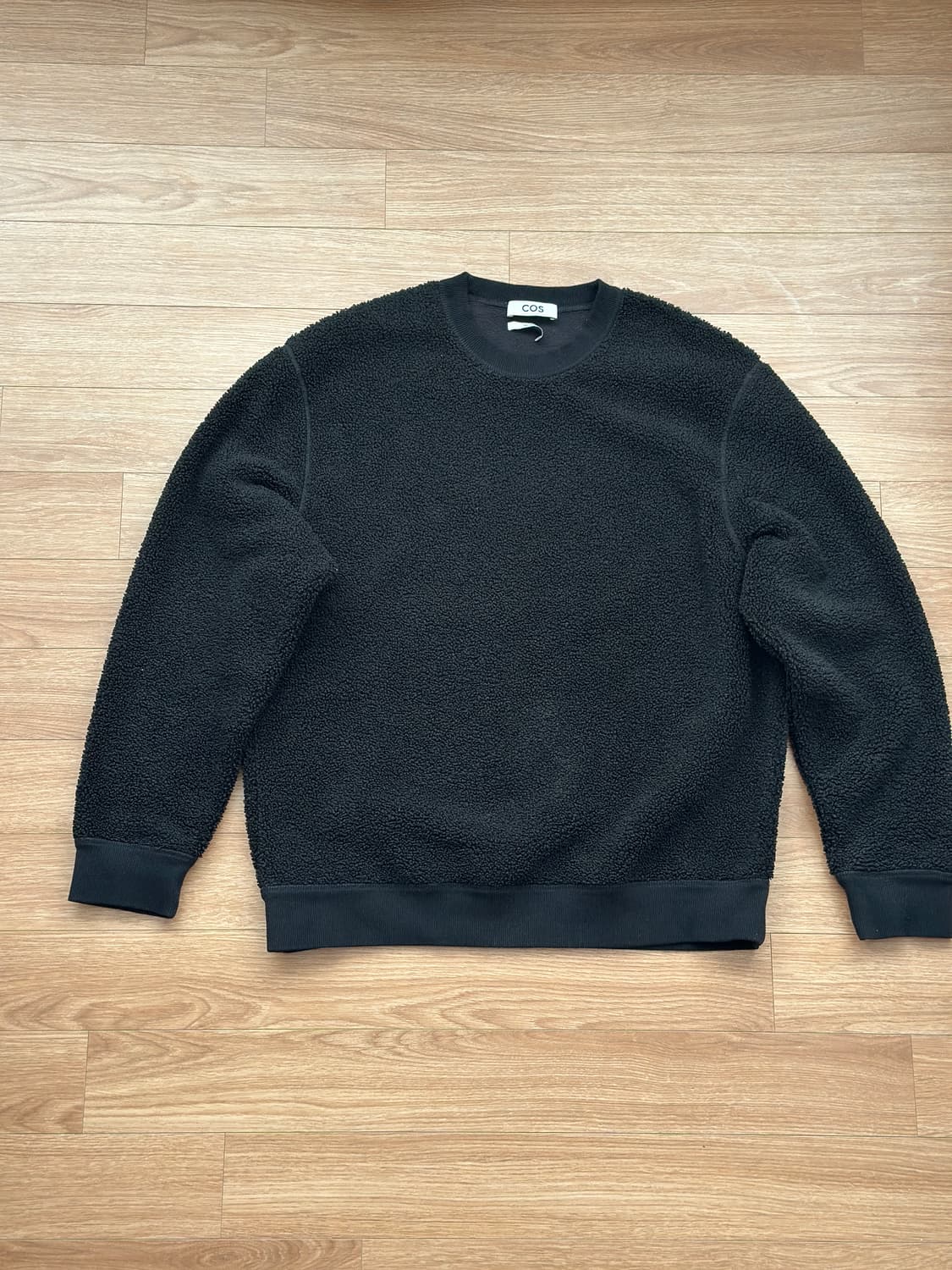 [COS]코스 오버사이즈 테디 스웻셔츠 /M 상품이미지1