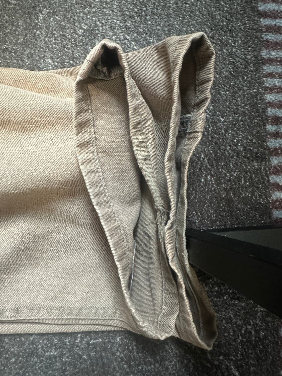 3) 해칭룸 커브진 베이지 상품이미지3