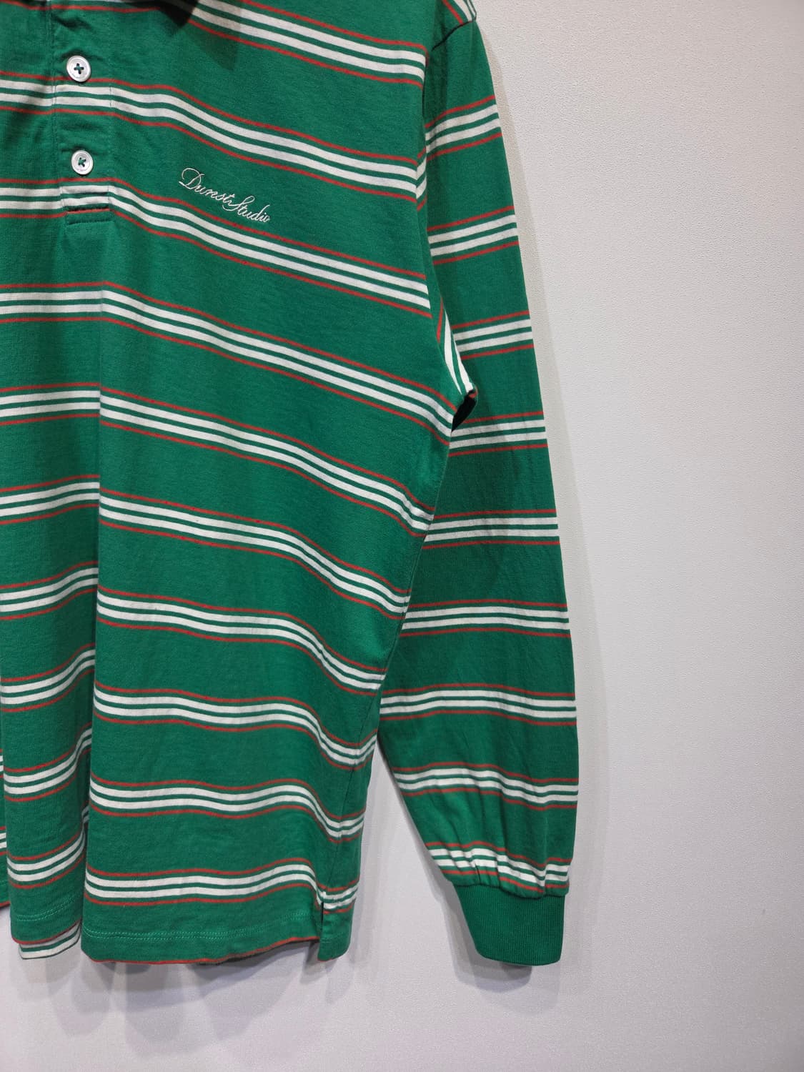 Dunst 던스트 유니섹스 멀티 스트라이프 카라 티셔츠 상품이미지5