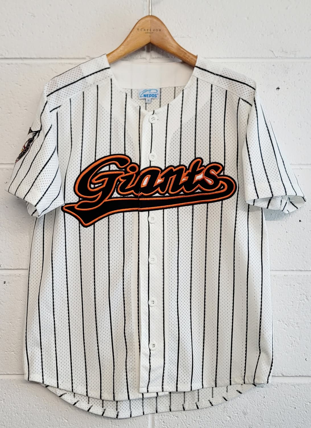 [키즈 11호] 네포스 롯데자이언츠 올드 홈 키즈 유니폼 판매 상품이미지1