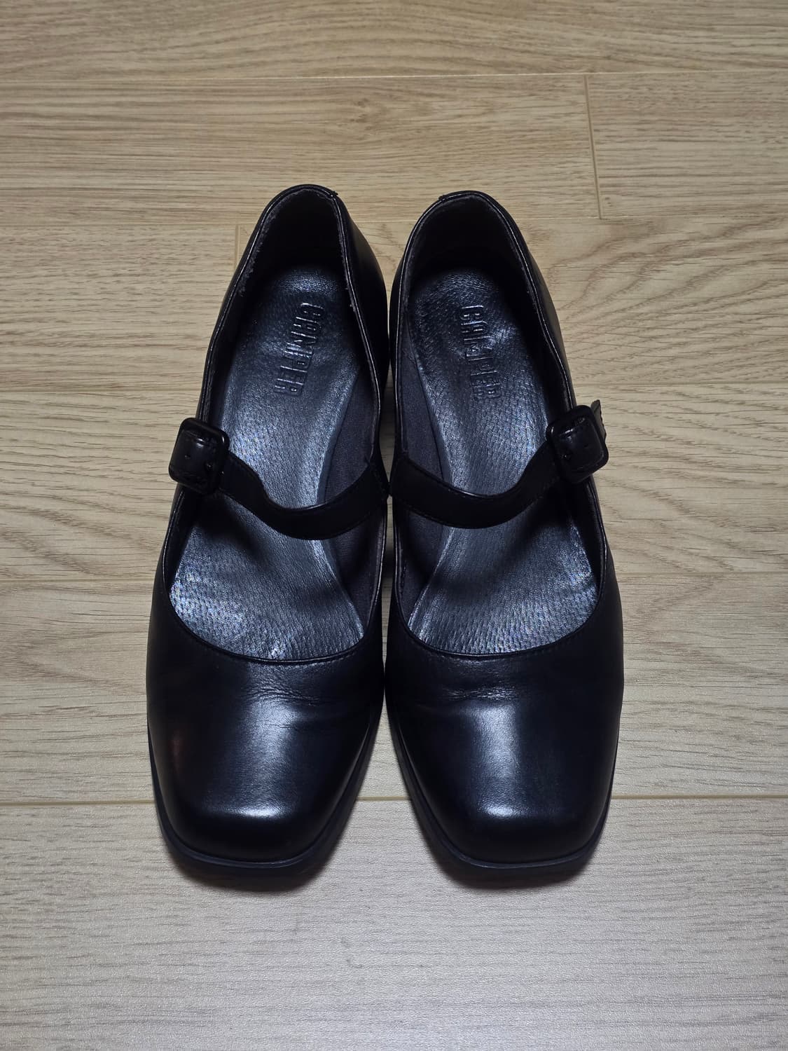 캠퍼 비브람 블록 힐 메리제인 슈즈 38 상품이미지2