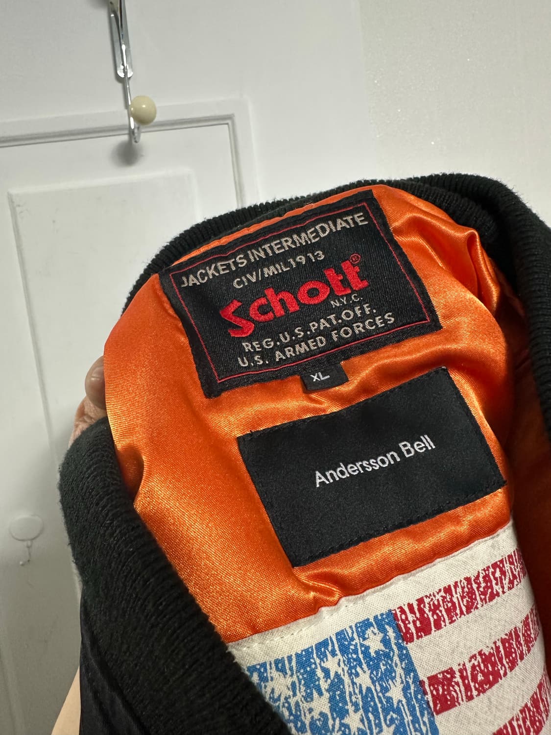 스콧 앤더슨벨 드래곤 자수 MA-1 상품이미지4