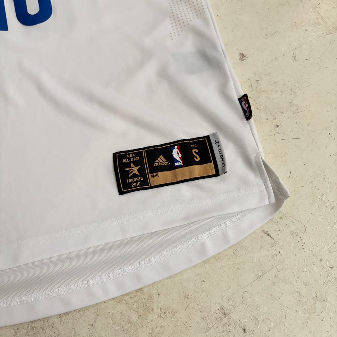 아디다스 2016 동부 올스타전 컨퍼런스 빈티지 유니폼 나시 S 상품이미지3