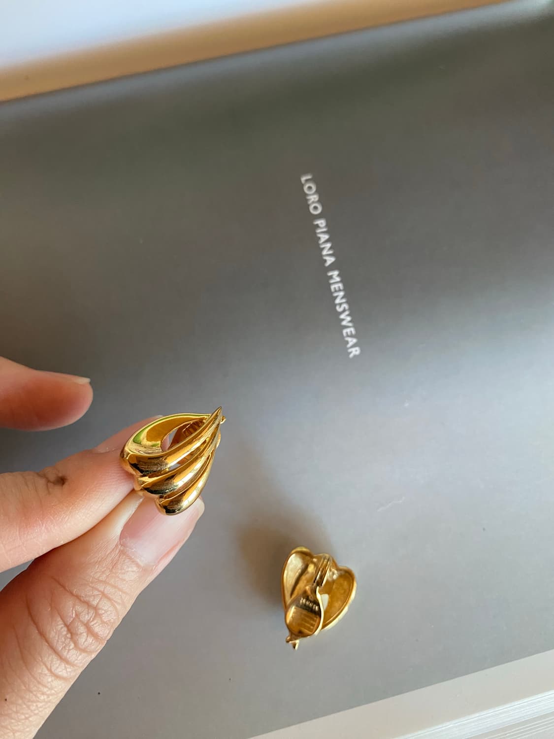 모네 monet 골드 귀걸이 귀찌 상품이미지2