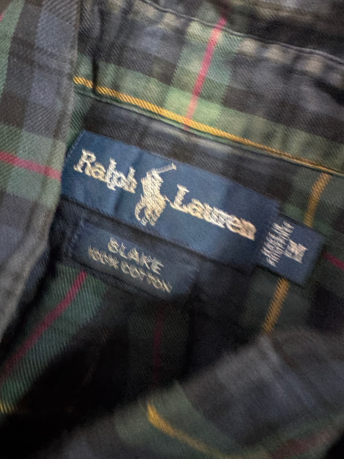 폴로 랄프로렌 블레이크 오버핏 체크셔츠 상품이미지3