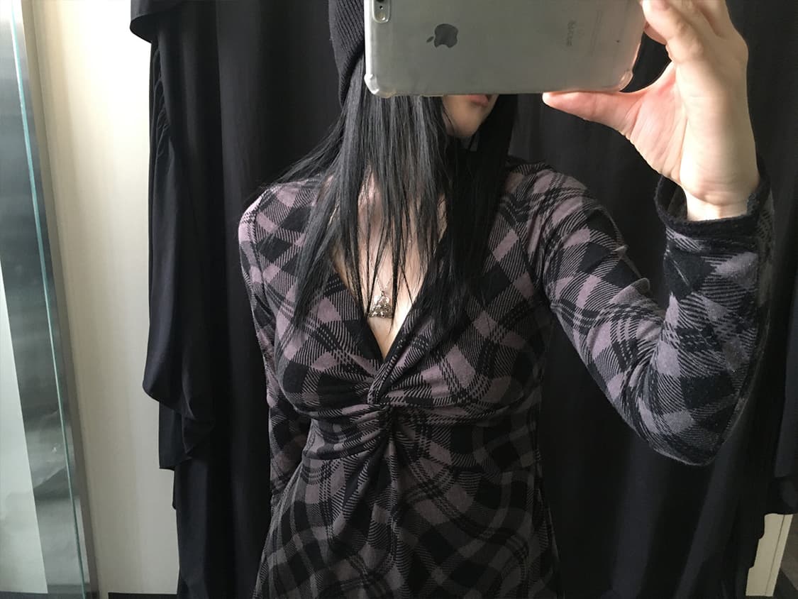 check dress 상품이미지6