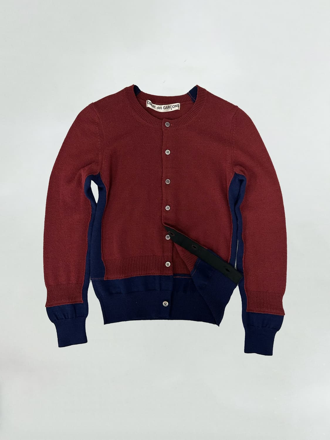 꼼데가르송 아카이브 해체주의 가디건 상품이미지1